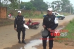 ARIQUEMES: Acidente entre moto e bicicleta deixa vítima ferida no Parque das Gemas