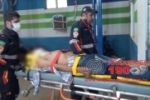 ARIQUEMES: SAMU socorre homem com suspeita de fratura no crânio – Vítima foi encontrada no Setor 10