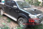ARIQUEMES: Hilux roubada na área rural de Monte Negro é localizada na Linha C–65