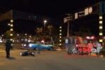 ARIQUEMES: Motociclista fratura fêmur em acidente com carro e moto em cruzamento das Avenidas Jamari com Tancredo Neves