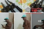 ARIQUEMES: Alonso da Conceição, foragido do Novo Presídio ostenta armas em redes sociais