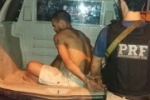 ARIQUEMES: Através de denuncia PRF recaptura foragido do Presídio horas após a fuga