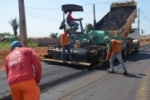 Ariquemes: Obras de pavimentação asfáltica começam a ser feitas na Avenida Candeias