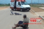 ARIQUEMES: Idoso é atropelado ao atravessar a Av. Tancredo Neves