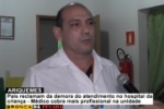 ARIQUEMES: M&eacute;dico afirma que n&uacute;mero de profissionais &eacute; insuficiente no Hospital da Crian&ccedil;a