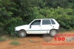 ARIQUEMES: Carro roubado em fazenda é abandonado na Linha C–65