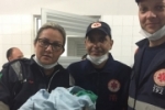 ARIQUEMES: Equipe do SAMU realiza parto de emergência dentro da viatura na Av. JK