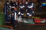 ARIQUEMES: Motociclista fica ferido após colisão com carro em cruzamento na Av. Quatro Cachoeiras