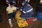 ARIQUEMES: Cachorro causa queda de mototaxista e passageiro no Parque das Gemas