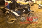 ALTO PARAÍSO: Moto com placa adulterada é apreendida pela Polícia Militar