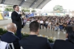 Presidente da Assembleia participa do início do ano letivo na rede estadual de ensino