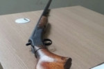 Policiais militares do 7° BPM apreendem arma na área rural de Cujubim
