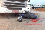 ARIQUEMES: Motociclista é arrastado por carreta em acidente na Avenida Hugo Frey
