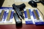 Polícia prende homem com pistola e várias munições em União Bandeirantes