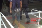 ARIQUEMES: Suspeito de furto é preso pela Polícia Militar