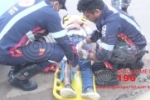 ARIQUEMES: Motociclista sofre queda ao desviar de carro na Av. Cassimiro de Abreu