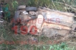 ALTO PARAÍSO: Condutor morre na BR–364 ao bater em duas carretas – uma tombou