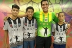 Clube do Rio de Janeiro seleciona três atletas da Escolinha de Futebol Capitão