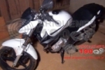 ARIQUEMES: CB 300 roubada é encontrada em residência abandonada onde aconteceu um homicídio