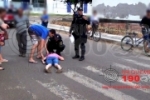 ARIQUEMES: Senhora é socorrida em estado grave após ser atropelada na Av. JK