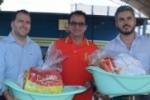 Kits maternidade são entregues para gestantes em Ariquemes.