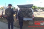 ARIQUEMES: Delegado flagra e prende elementos furtando residência no Jardim Vitória