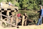 Ponte sobre o Rio Canaã está em fase de conclusão, confirmou o deputado Adelino Follador