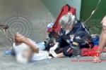 ARIQUEMES: Pintor sofre fratura exposta após cair de mais de 3 metros de altura no Setor 03