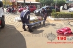 ARIQUEMES: Ciclista fica ferido em acidente na Avenida Jamari