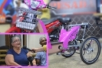 ARIQUEMES: Equipe Moto Mil adapta bicicleta elétrica para idosa