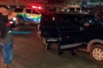 Bando é perseguido e preso pela PM após executar homem no Centro da Capital