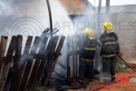 ARIQUEMES: Residência é destruída por incêndio no Setor 10