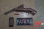 ARIQUEMES: PATAMO apreende menor com arma e evita homicídio
