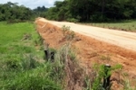 SEMOSP realiza obras na Linha C–55 zona rural de Ariquemes.