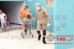 ARIQUEMES: Mulher sofre queda de telhado e vai parar no pronto socorro