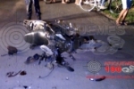 ARIQUEMES: Condutor de cinquentinha colide com carro no Setor 10