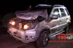 ARIQUEMES: Moto colide frontalmente com carro na BR–364