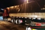 ARIQUEMES: PRF apreende carreta que transportava madeira ilegal