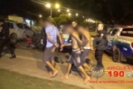ARIQUEMES: No Setor 08, Força Tática recaptura Foragidos da Justiça e apreende arma, munições e droga