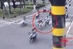 ARIQUEMES: Idoso fica ferido após ser fechado e cair de moto na Av. Tancredo Neves