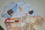 Dupla é presa com porções de Maconha e Crack ao parar de lado de viatura do PATAMO em Ji–Paraná