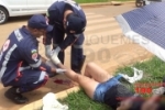 ARIQUEMES: Condutora colide em traseira de moto que parou para pedestre atravessar na Av. JK
