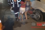 ARIQUEMES: Senhora é atropelada ao atravessar faixa de pedestre na Av. JK