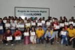 Jovens são capacitados através da inclusão digital