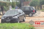 ARIQUEMES: Colisão entre carros é registrada em cruzamento na Av. Rio Branco