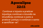 O SANTO SENDO SANTIFICADO SANTIFICA–SE