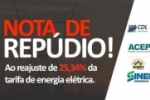Entidades representativas se manifestam contra aumento na conta de luz em Rondônia