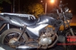 ALTO PARAÍSO: Moto com chassi raspado é apreendida durante operação da PM