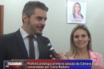 ARIQUEMES: Prefeito prestigia primeira sessão comandada por Carla Redano 