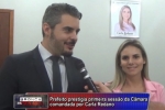ARIQUEMES: Prefeito prestigia primeira sessão comandada por Carla Redano 